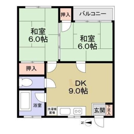 ファミーユ落合の物件間取画像